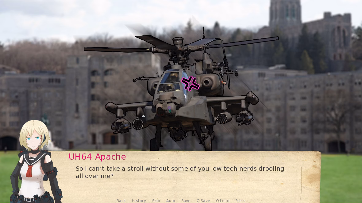 武装直升机约会模拟器(Attack Helicopter Dating Simulator)Final 精翻汉化 游戏截图 4