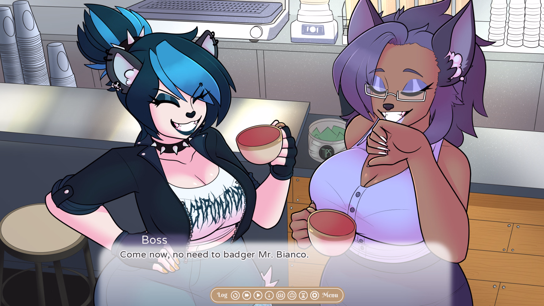 兽人娘化：兽耳娘的发情期（Coffee Buns）v0.9 精翻汉化 游戏截图 6
