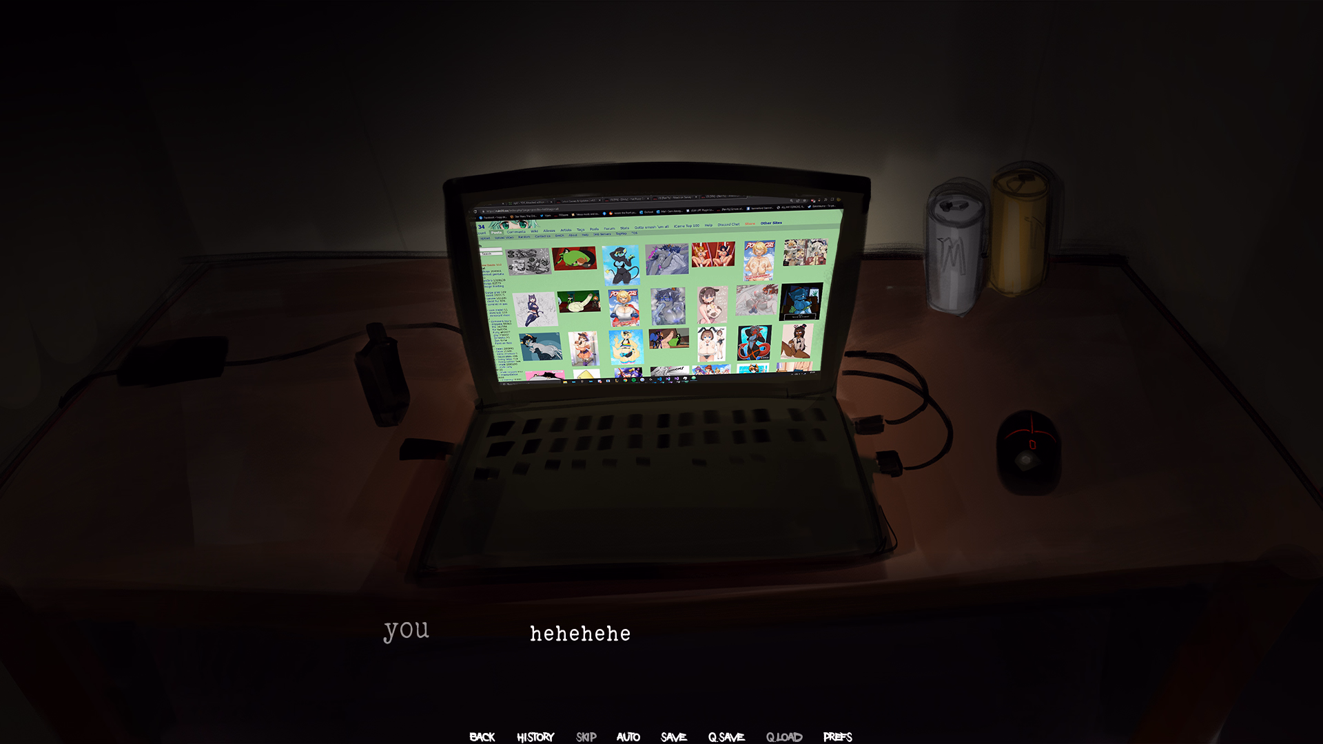 娜塔莉的纠缠：万圣节汽车旅馆艳鬼（Haunted by Nathalie）v0.1 精翻汉化 游戏截图 2