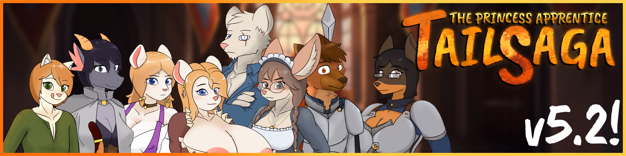 尾巴传奇：兽人公主的淫乱修行（Tail Saga: The Princess Apprentice [v5.2] (Overclock Studios)）Unknown 精翻汉化 游戏截图 1