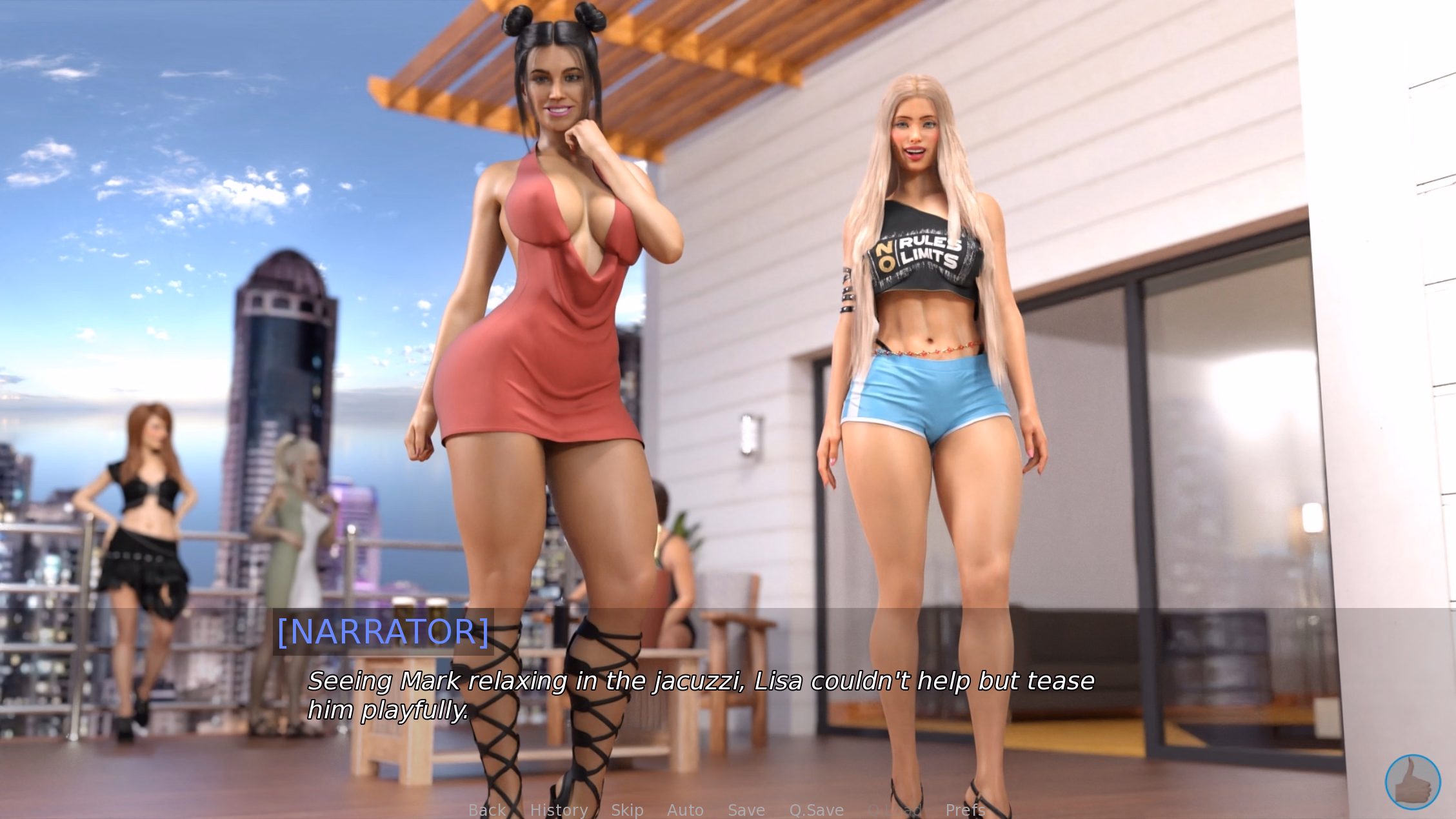 艾米的欲望低语:熟女前传(Amy's Whispers of Lust)Demo 精翻汉化 游戏截图 4