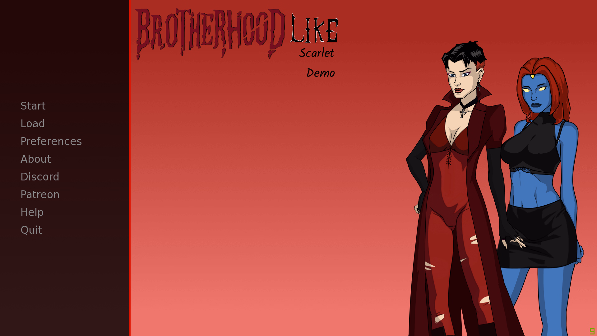猩红兄弟会:禁忌之恋(Brotherhood-Like-Scarlet)Demo 精翻汉化 游戏截图 1