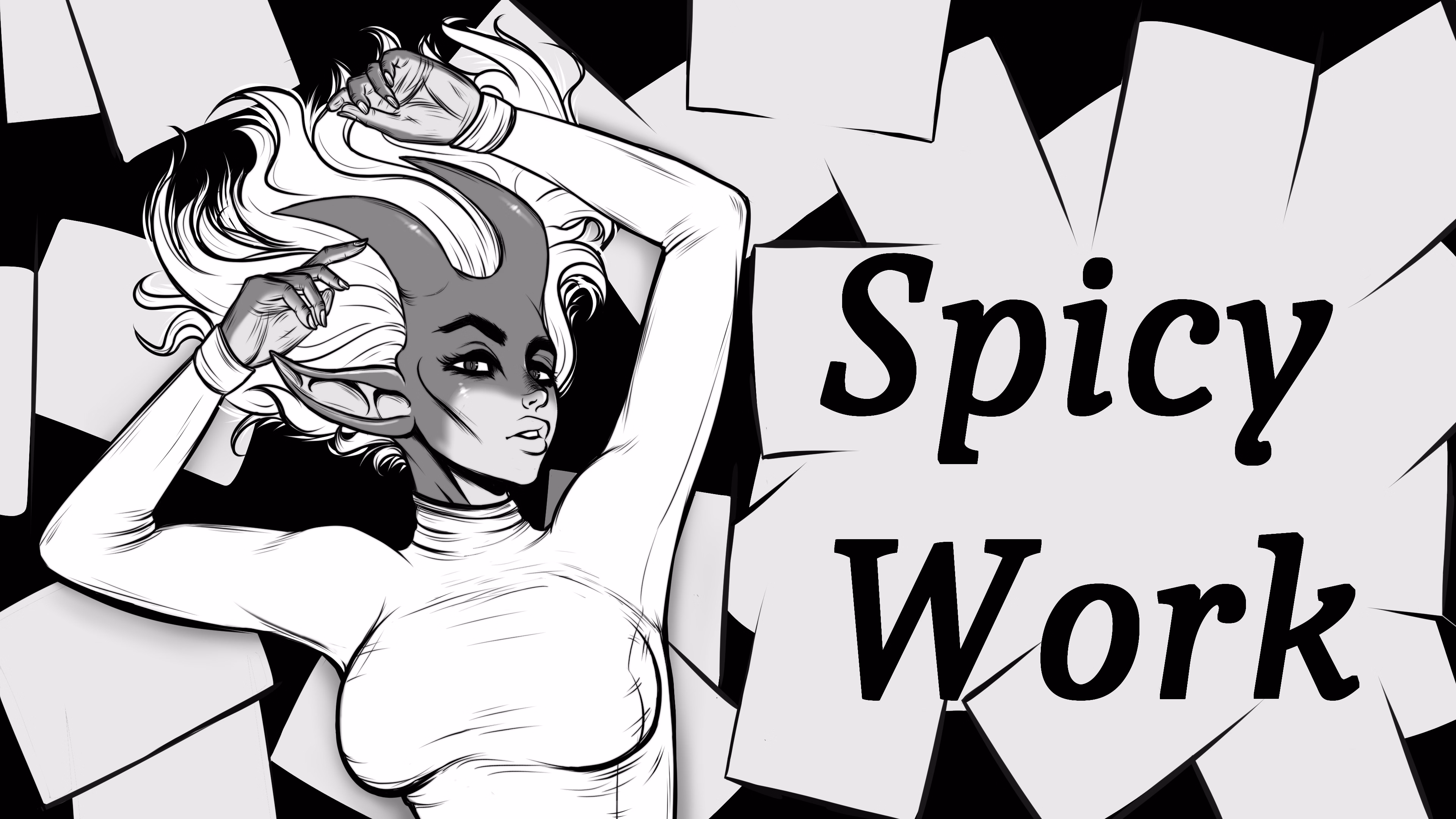 火辣差事：魅魔的召唤（Spicy Work）Ch.3 精翻汉化 游戏截图 1