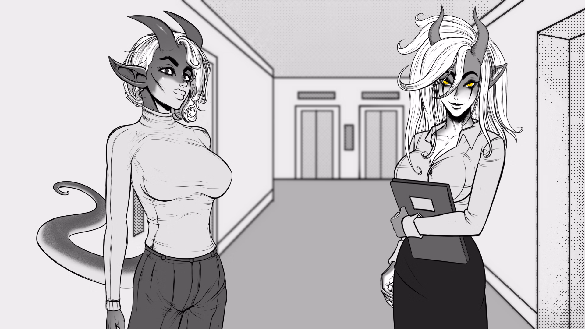 火辣差事：魅魔的召唤（Spicy Work）Ch.3 精翻汉化 游戏截图 3