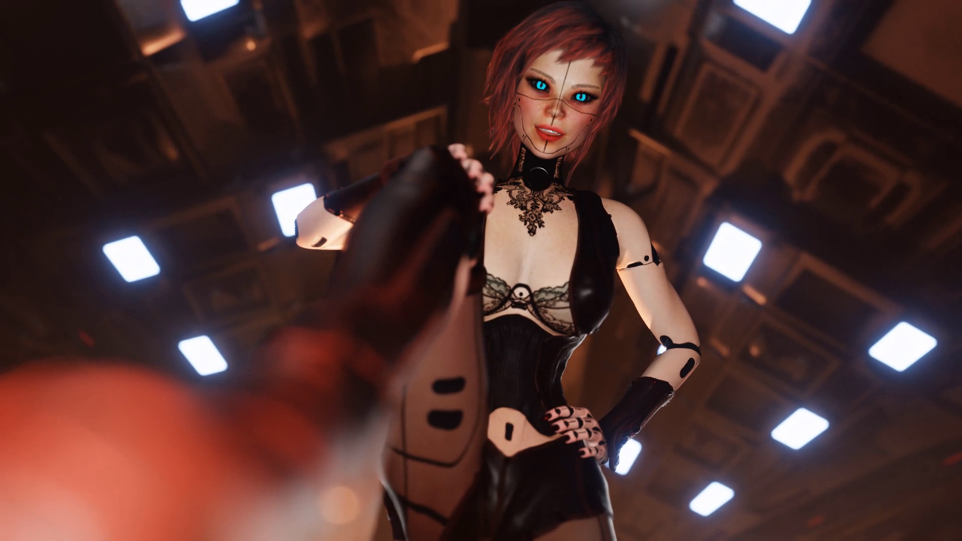 遥控调教：女尊机器人的指令（Remote Control）Beta 精翻汉化 游戏截图 5