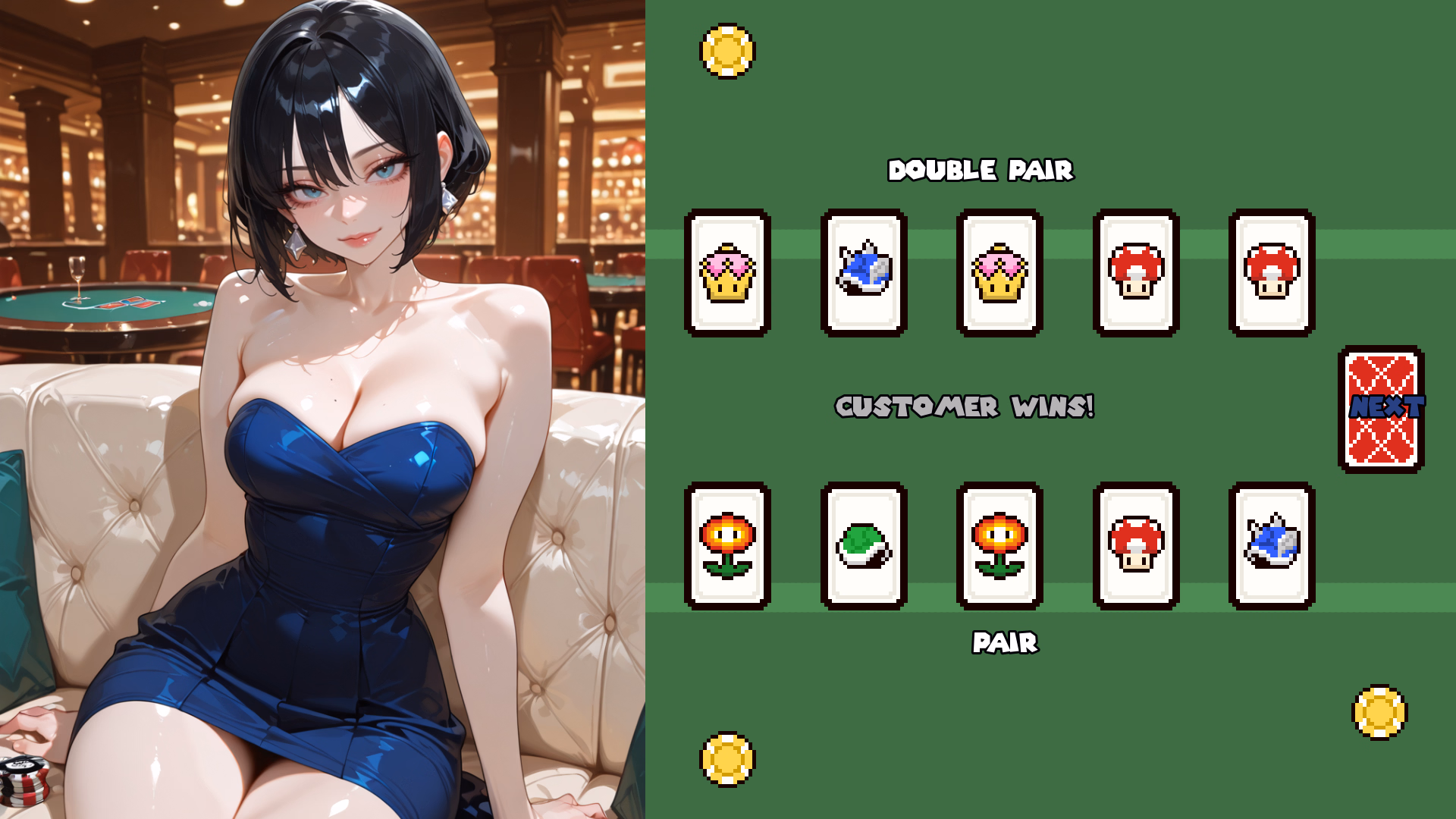 红心公主扑克:赌场大亨的艳遇(Princess Hearts Poker)v0.3 精翻汉化 游戏截图 4