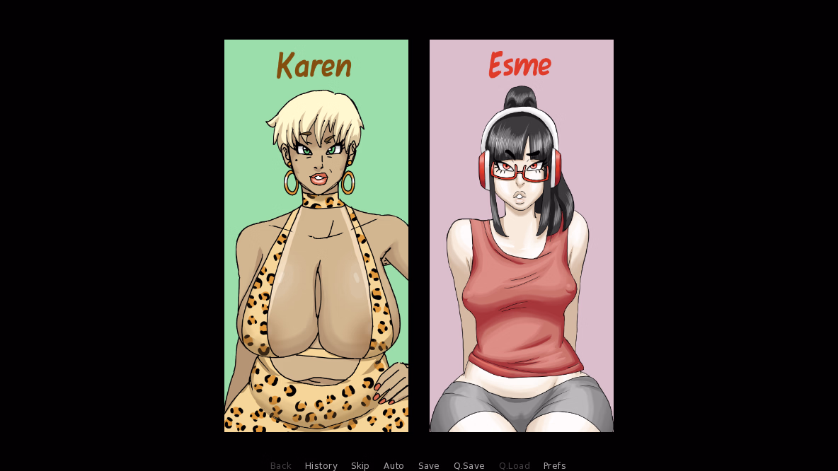 拜访朋友家:被饥渴母女榨干(Meet Karen)v0.2 精翻汉化 游戏截图 1