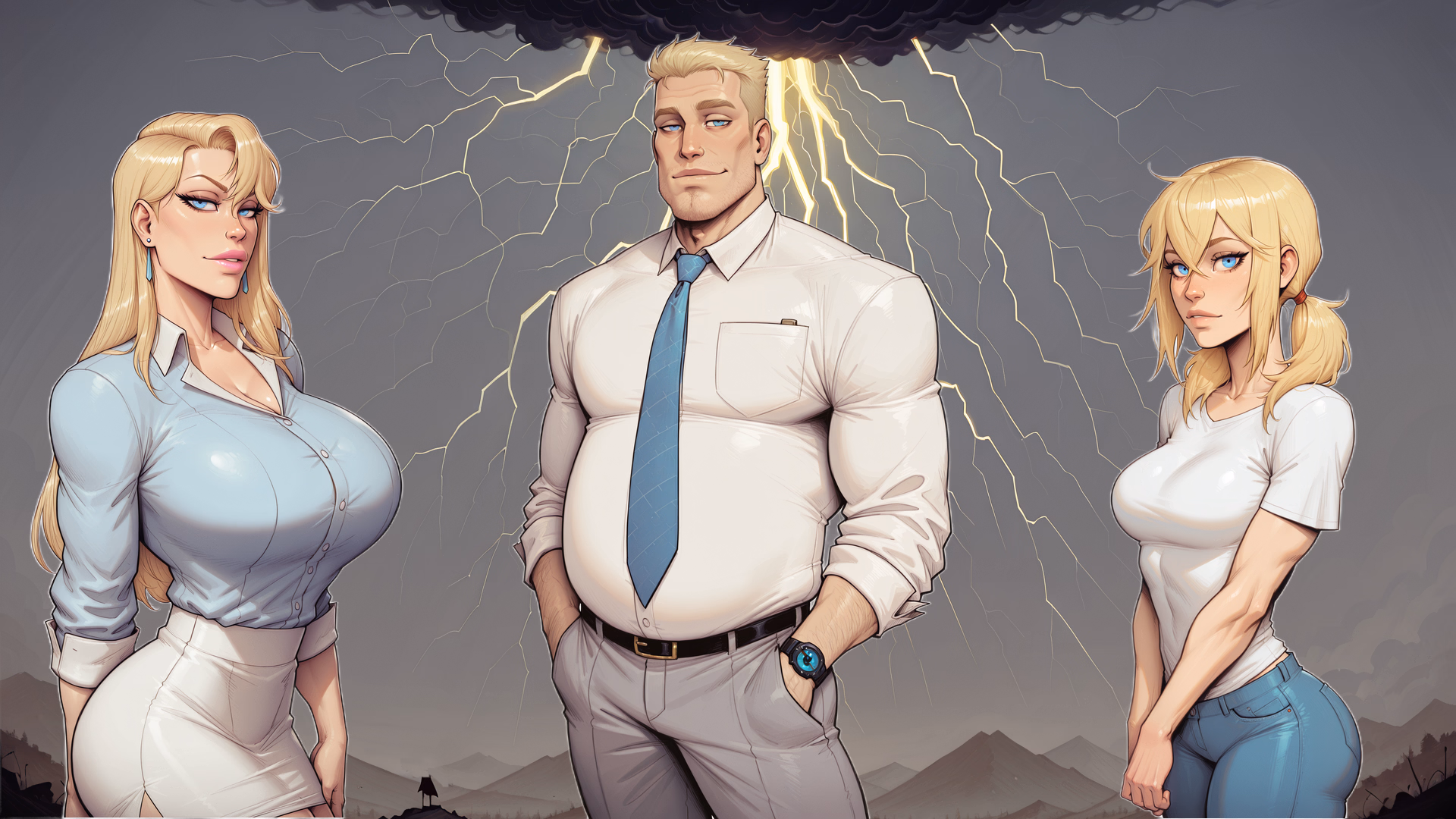 风暴降临：欲女家庭的迁入（Coming of the Storms）v0.1 精翻汉化 游戏截图 2