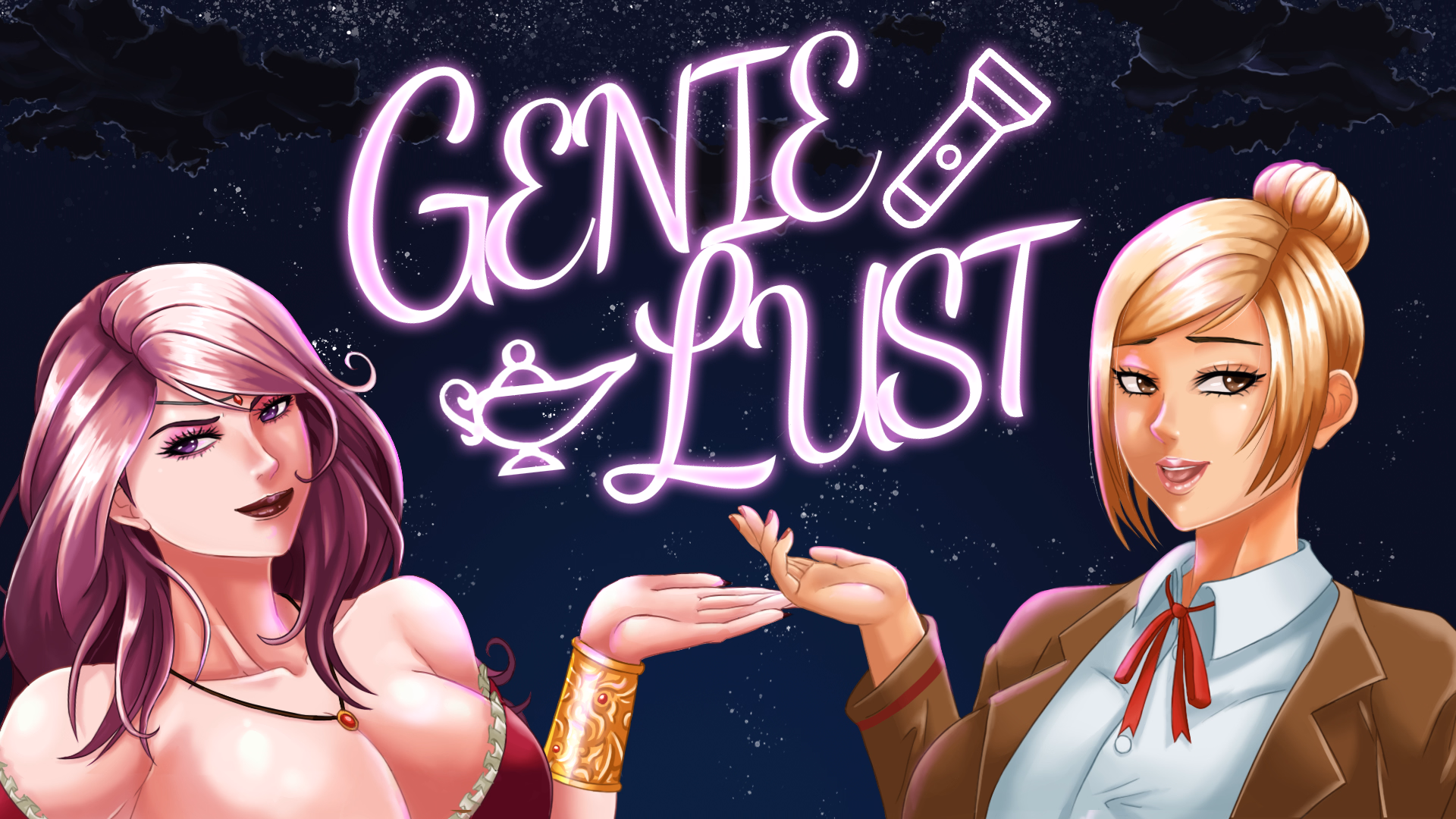 淫欲神灯：女伴们的魔幻后宫（Genie Lust）v0.3 精翻汉化 游戏截图 1