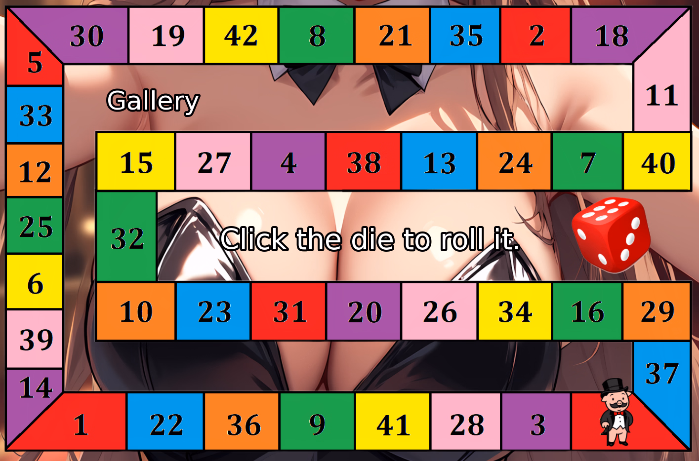 掷骰爆衣:骰子与美少女(Roll Reveal)v1.0 精翻汉化 游戏截图 2