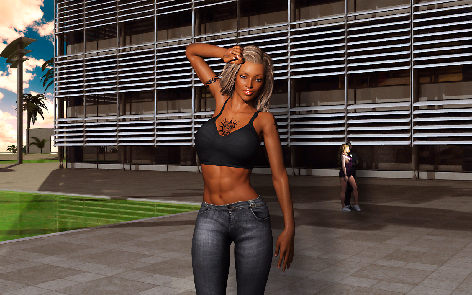 王者归来：沙滩海王猎艳记（The King is Back Unofficial Renpy Conversion）v1.0.1 精翻汉化 游戏截图 3