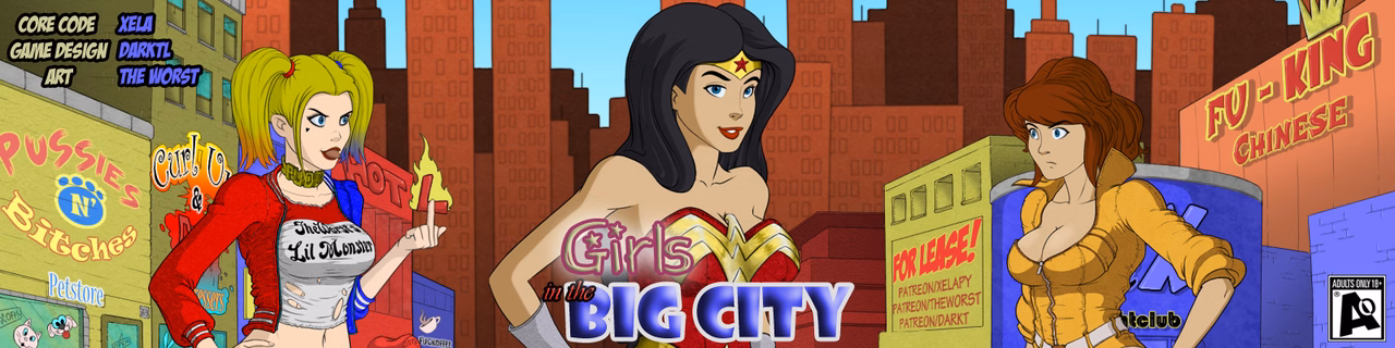 欲望都市:英雄的调教(Girls in the Big City)Final 【仅界面中文·正文未汉化】 游戏截图 1