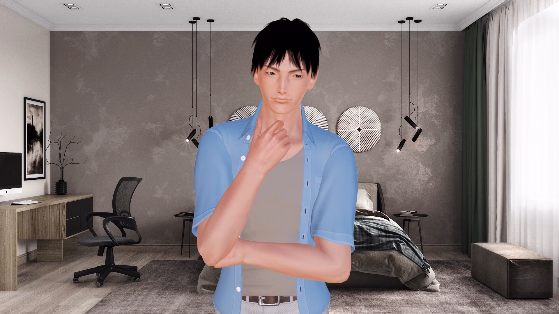 亚历克斯的后宫调教：肉欲的沉沦与救赎（Mia's New Life）v1.0 精翻汉化 游戏截图 2