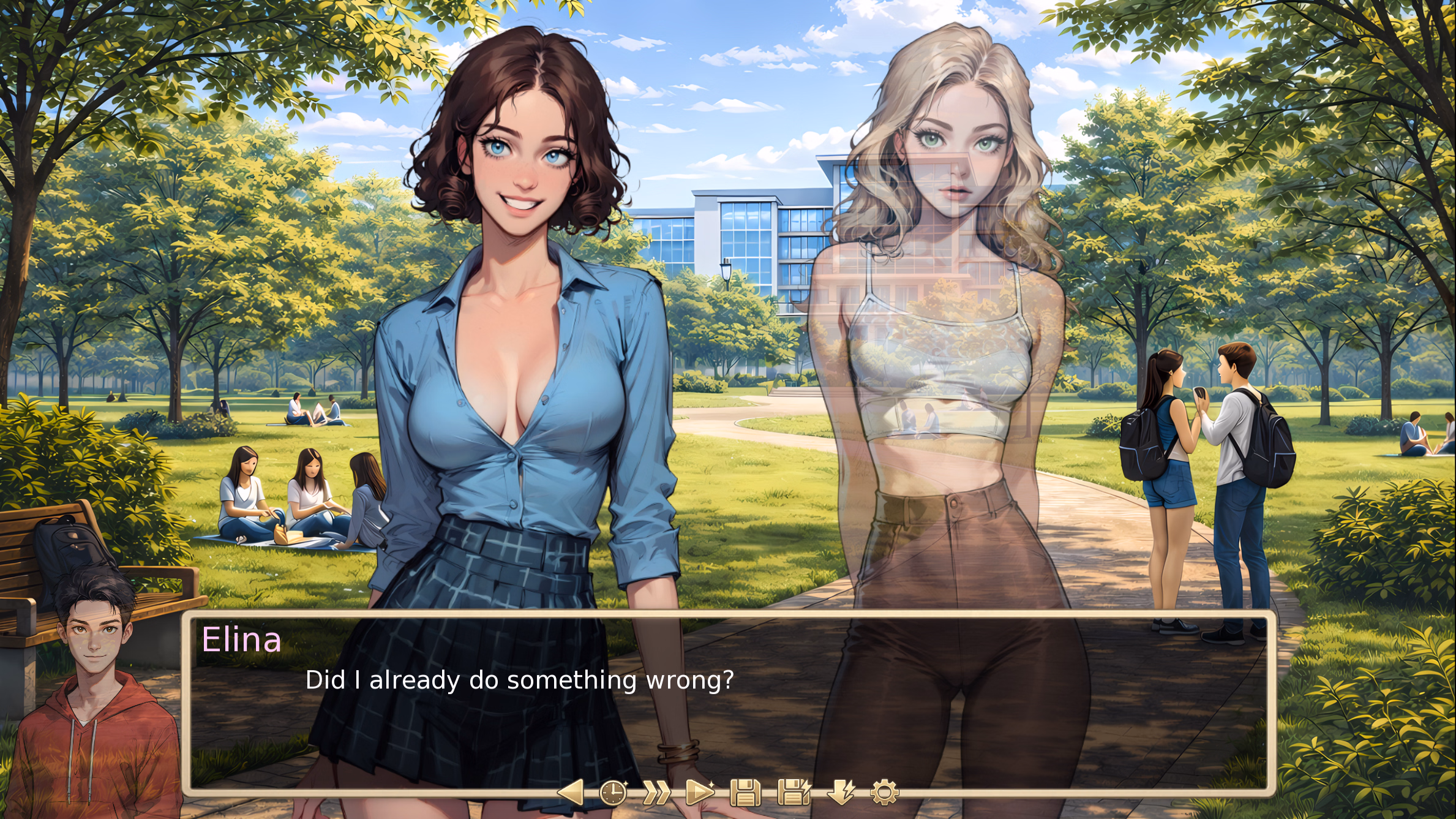 绝境绿帽:永远不属于你(NTR: Never Truly Yours)v0.1 精翻汉化 游戏截图 4
