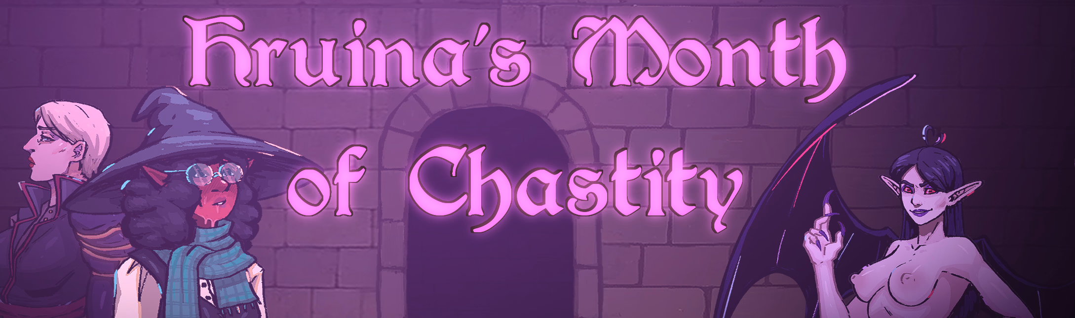 赫鲁伊娜的贞洁之月：怪物地牢（Hruina's Month of Chastity）v0.26 精翻汉化 游戏截图 1