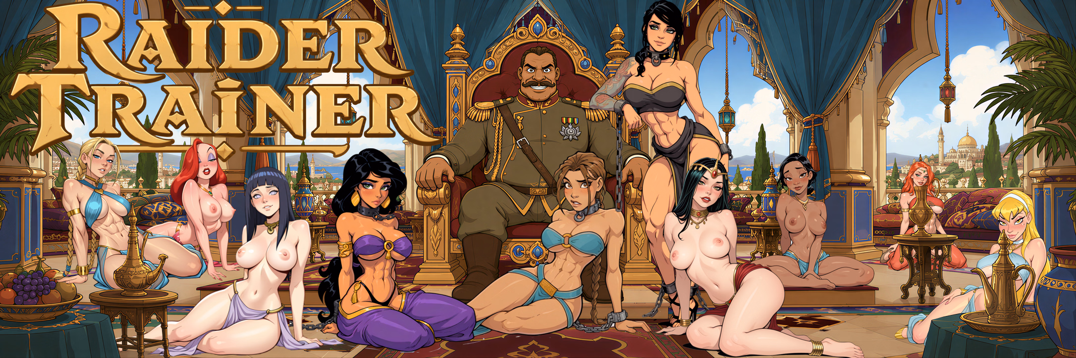 掠夺者调教：性解放王国的肉欲狂欢（Raider Trainer）v0.06.2 精翻汉化 游戏截图 1