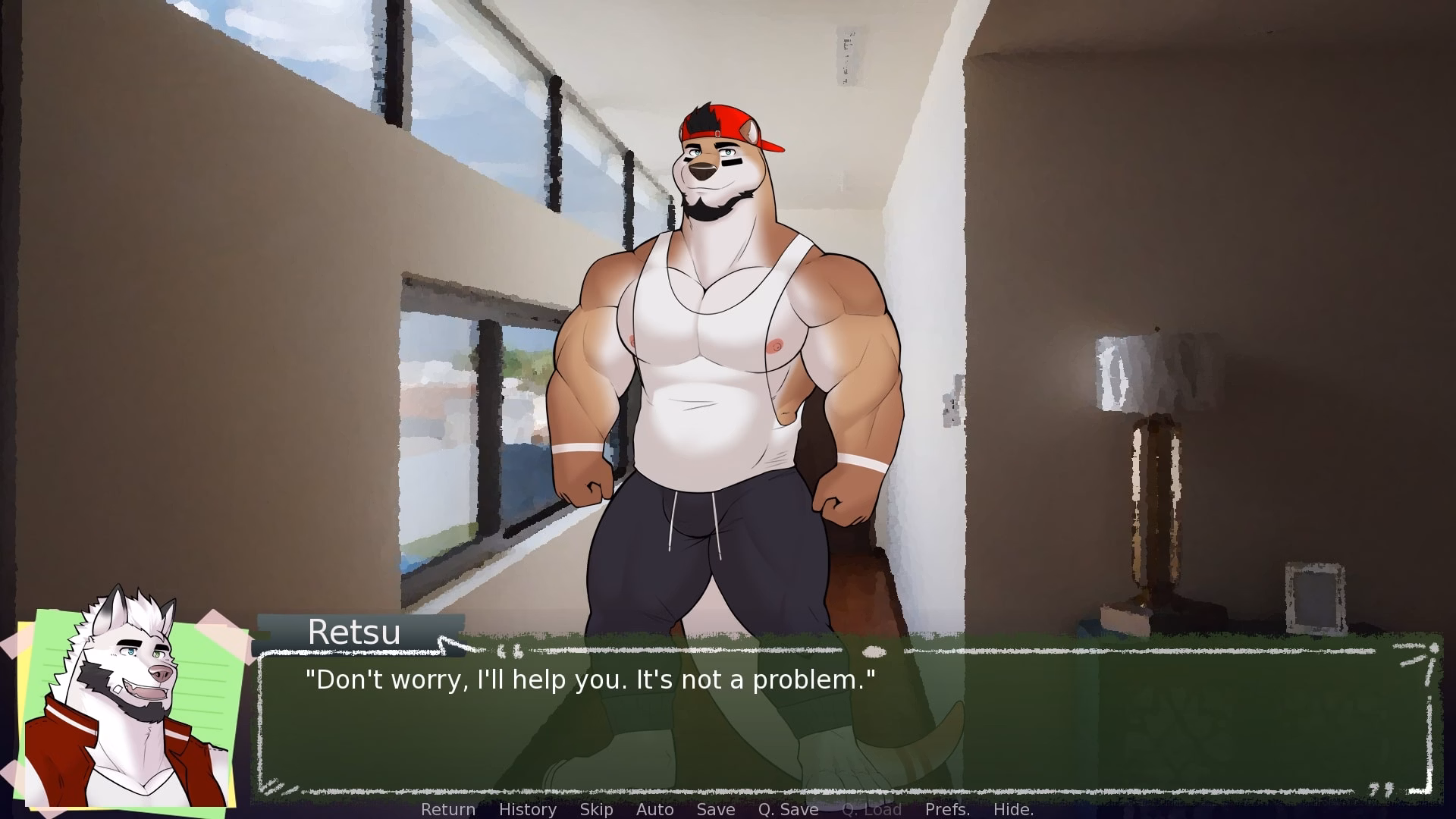 破晓：兽人男同的大学淫乱生活（A New Dawn）v1.9 精翻汉化 游戏截图 3