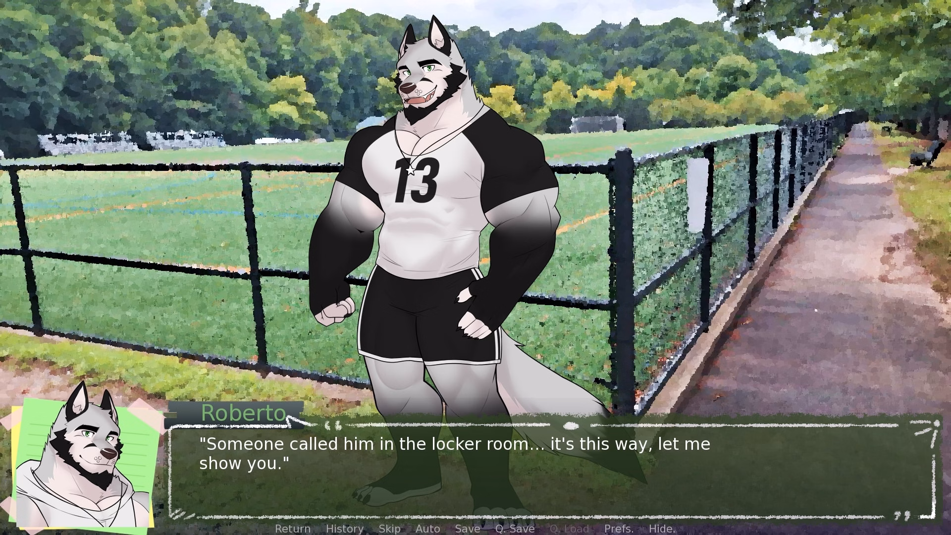 破晓：兽人男同的大学淫乱生活（A New Dawn）v1.9 精翻汉化 游戏截图 4