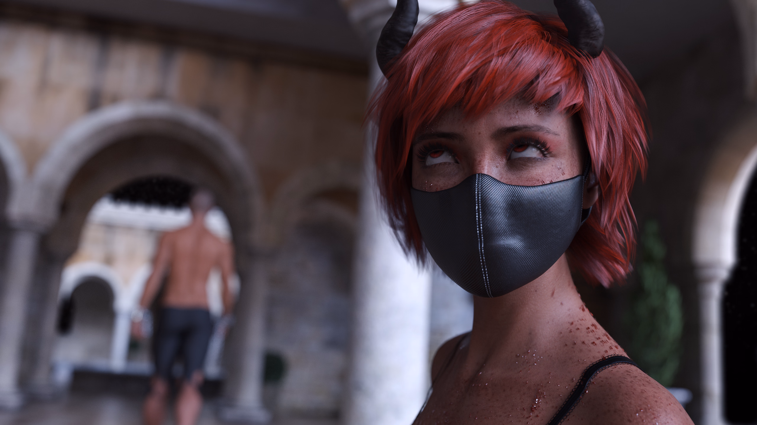 恶魔的宠爱：都市里的异种交合（Adored by the Devil）v0.14 精翻汉化 游戏截图 3