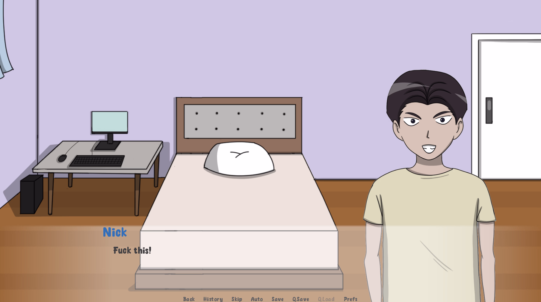 甜蜜同居:守护裸体女房东(My Sweet Home)v0.1f 精翻汉化 游戏截图 5