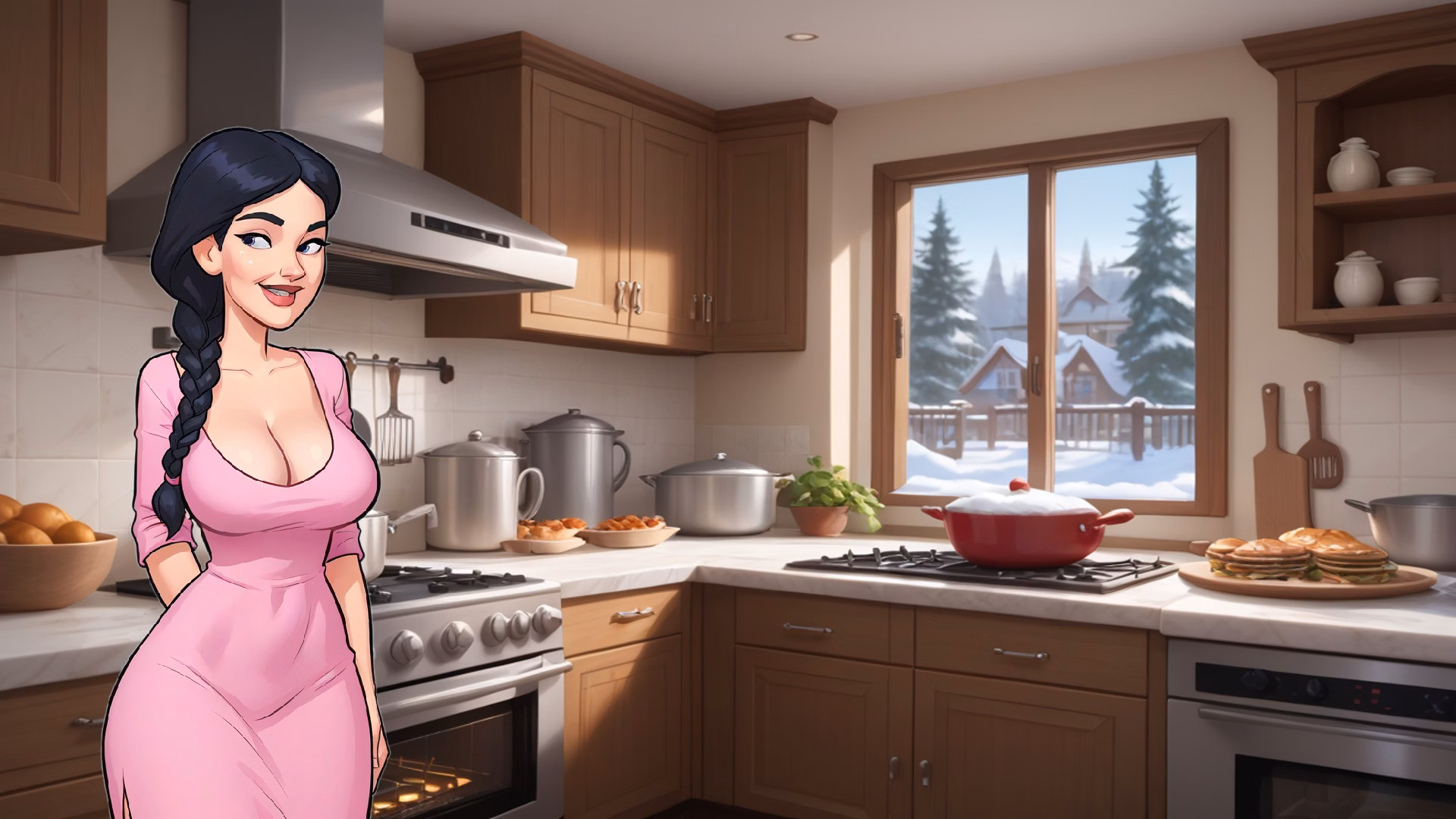 冬日淫欲录：弗兰克的雪中寻欢（The Wintertime Chronicles）v0.4 精翻汉化 游戏截图 6
