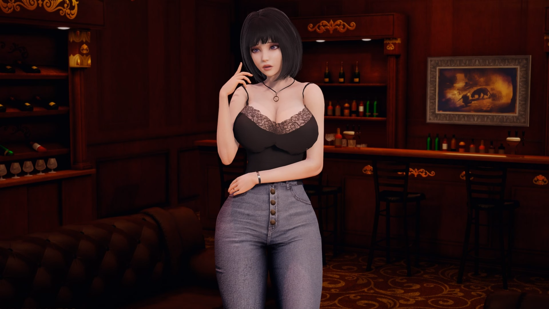 天鹅绒兔女郎：豪门迷情（Velvet Bunnies）v0.1.3 精翻汉化 游戏截图 4