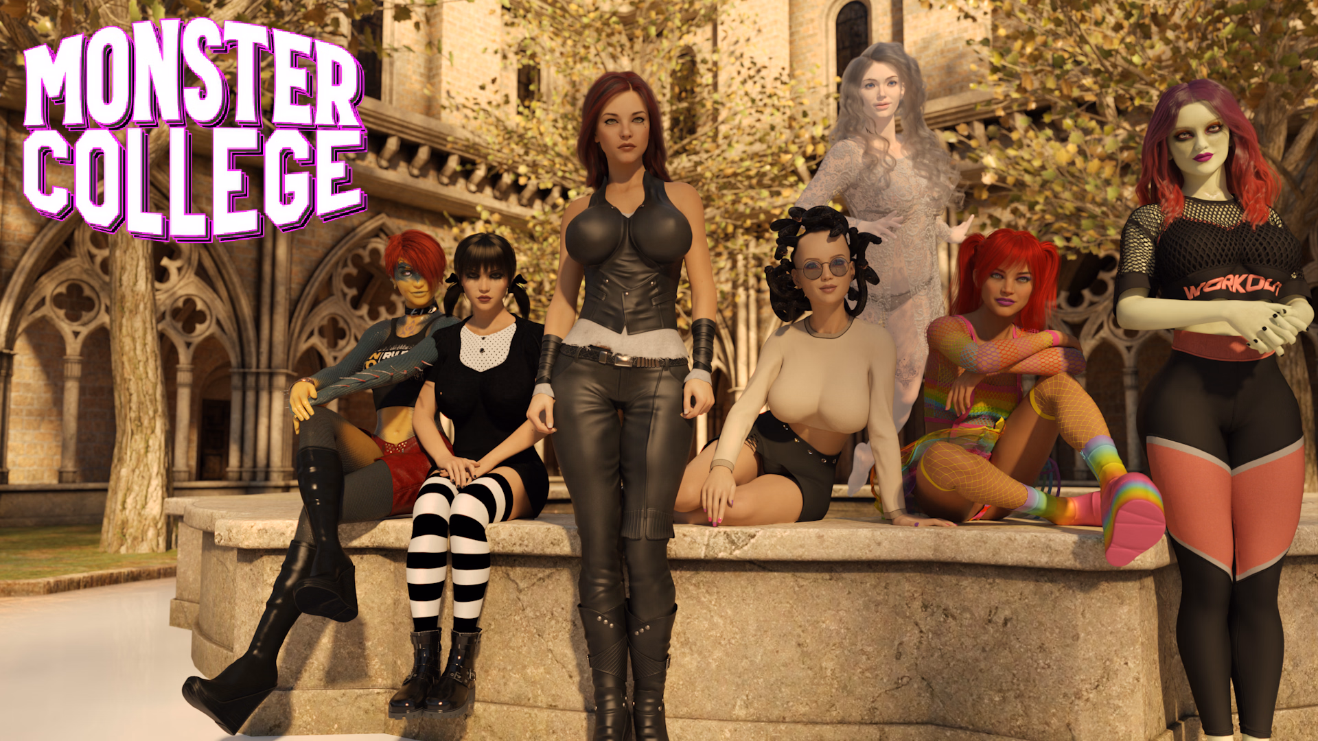 魔物娘学院：多选欲望小说（Monster College）v1.7.0 精翻汉化 游戏截图 2