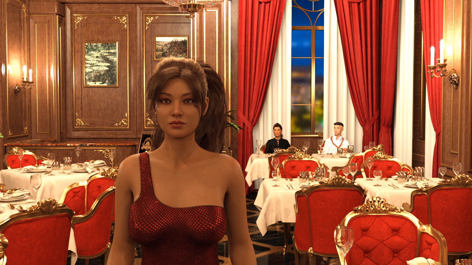 特工雪琳：肉体潜入（Agent Sherine）v0.55 精翻汉化 游戏截图 1