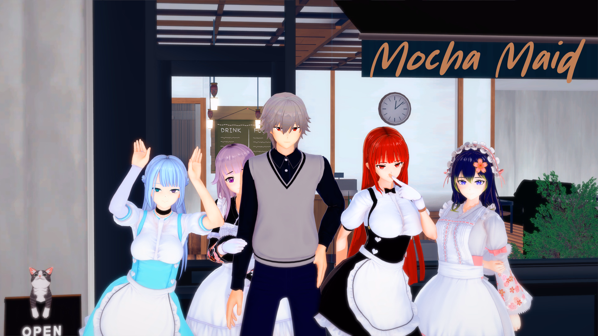 摩卡女仆：调教女仆店（Mocha Maid）v0.1.5 精翻汉化 游戏截图 1