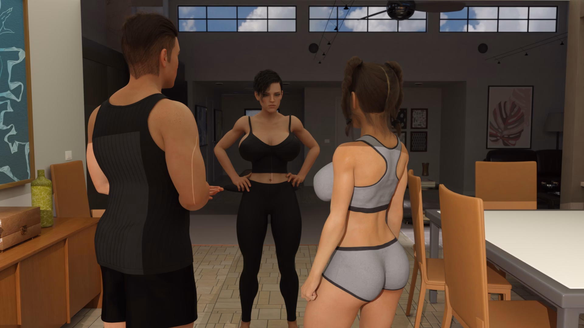 真实春梦2：健美与欲望（Real Dreams 2: Work It Out）v1.5 精翻汉化 游戏截图 2