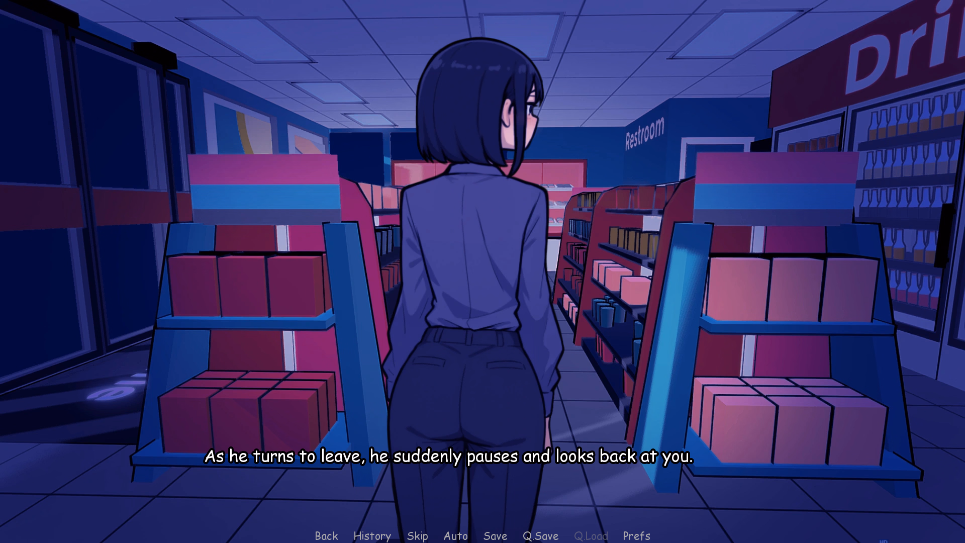 伪娘的午夜轮班：便利店的隐秘诱惑（Midnight Shifts with Femboy）v1.0 精翻汉化 游戏截图 4