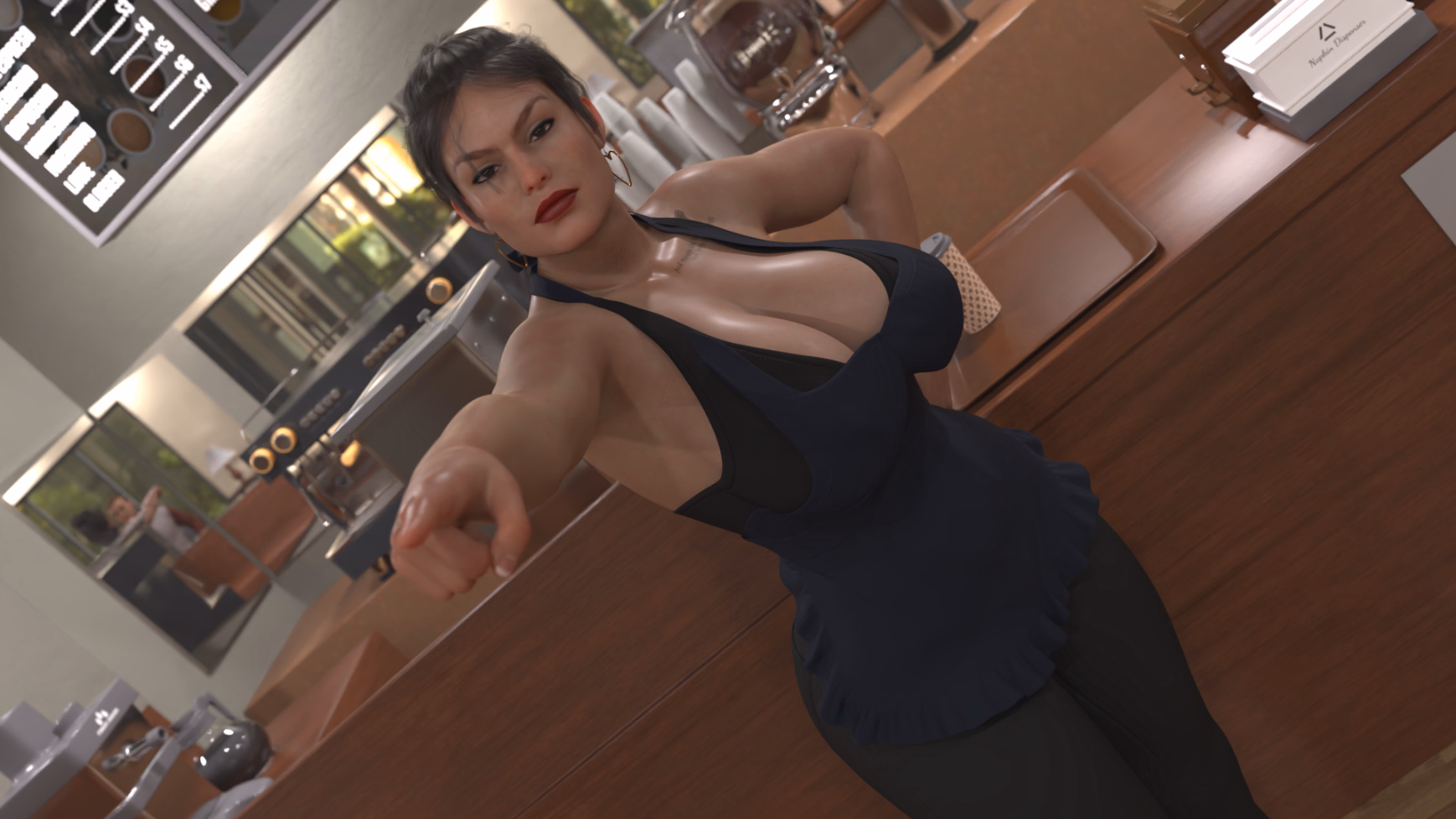 熟女痴迷:失恋后的意淫快感(MILF Obsession)v0.3.7 精翻汉化 游戏截图 4