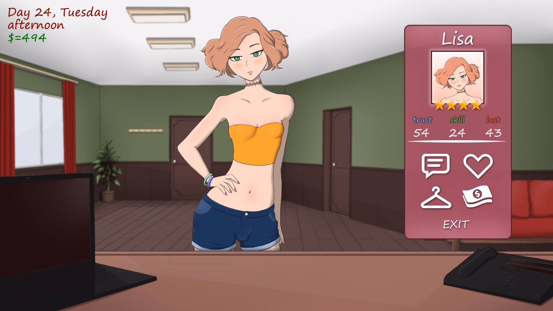 甜蜜王国：继承人的欲女后宫（Honey Kingdom）v0.2.4b 精翻汉化 游戏截图 4