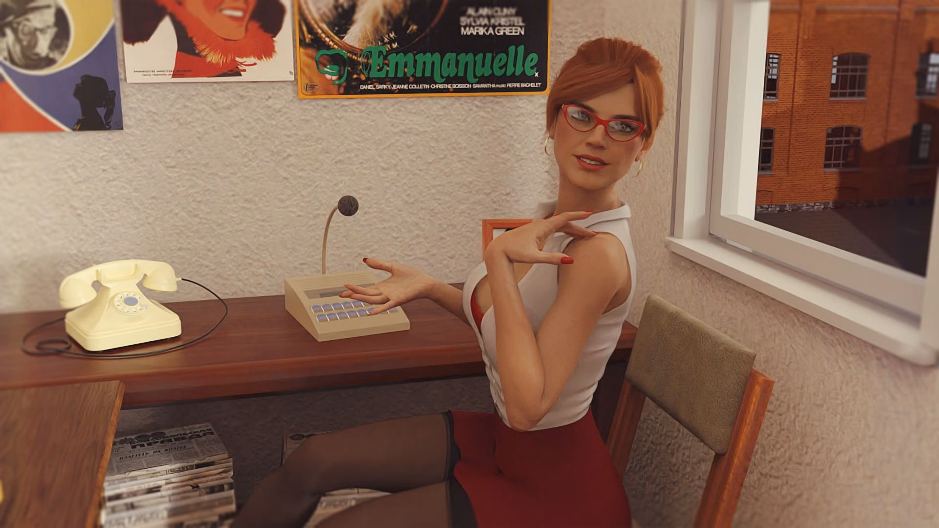 复古苏维埃内衣：伊萨卡计划（RSSU - Retro Style Soviet Undies - Case#1 Ithaca Project）v1.6.7a 精翻汉化 游戏截图 8