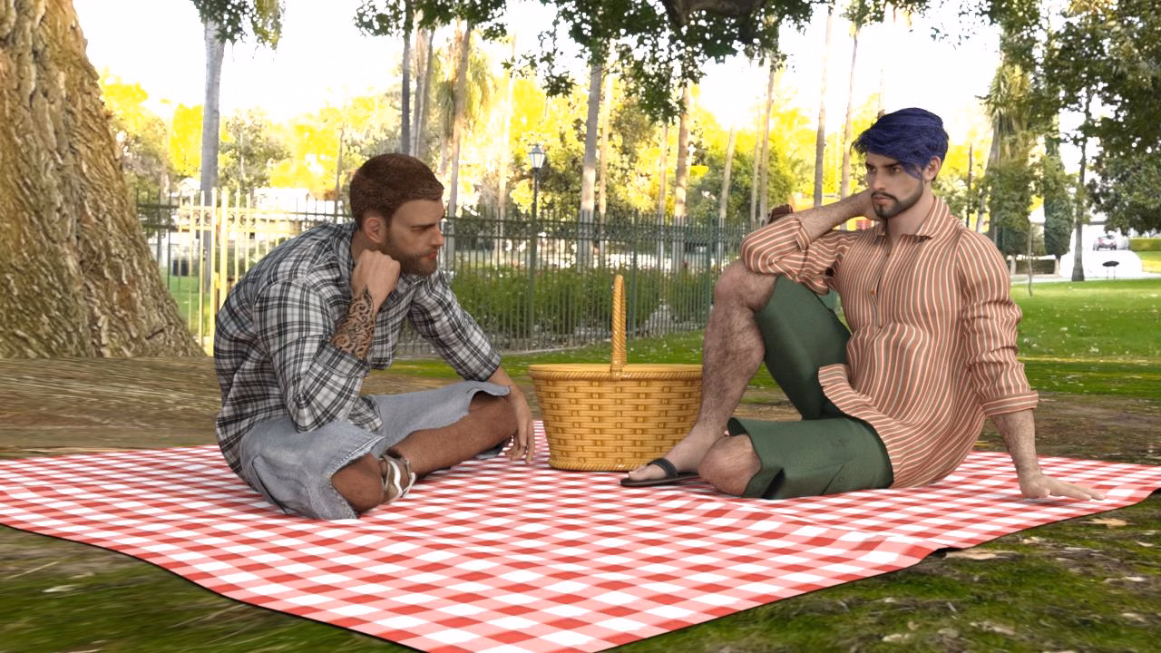 公园艳遇：猛男同志日记（A Day In The Park）Demo v0.90 精翻汉化 游戏截图 4