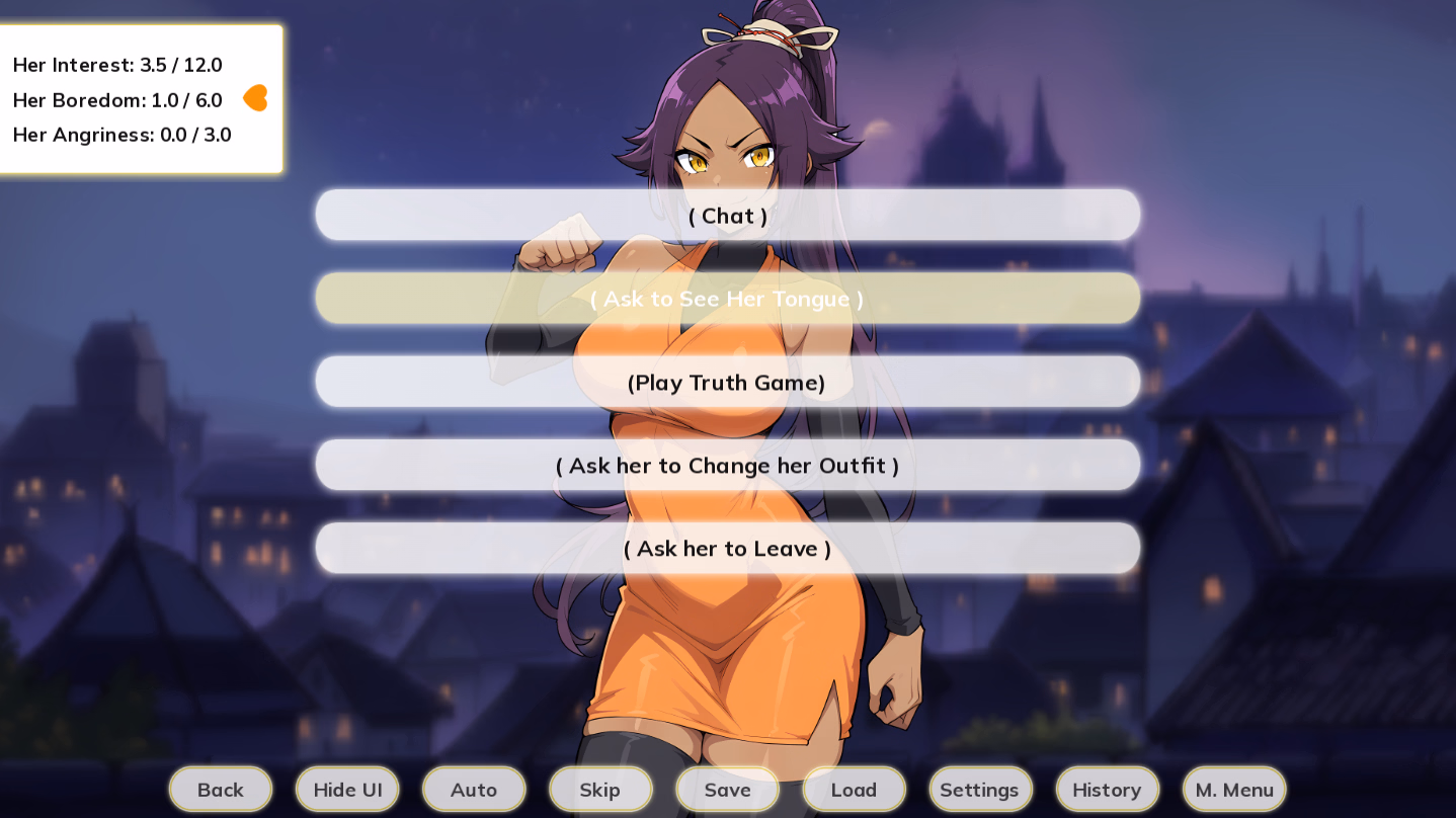 与夜一的一夜:死神诱惑(A Night With: Yoruichi)v1.0 精翻汉化 游戏截图 7