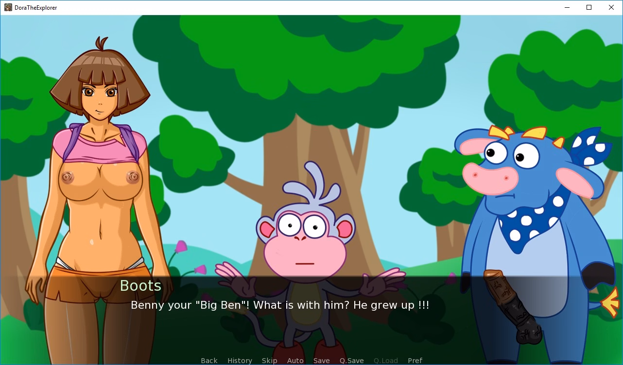黑暗森林:朵拉的堕落探索(Dark Forest Stories: Dora The Explorer)v1.1 精翻汉化 游戏截图 4