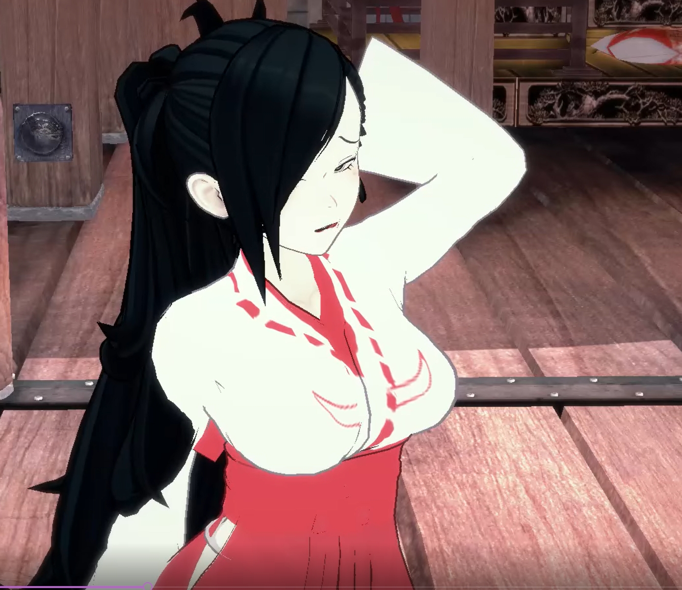 日系SLG/汉化/首发丨绯红之城的诱惑 Temptations in the Crimson City 0.1 AI汉化版  【20250512】 游戏截图 8