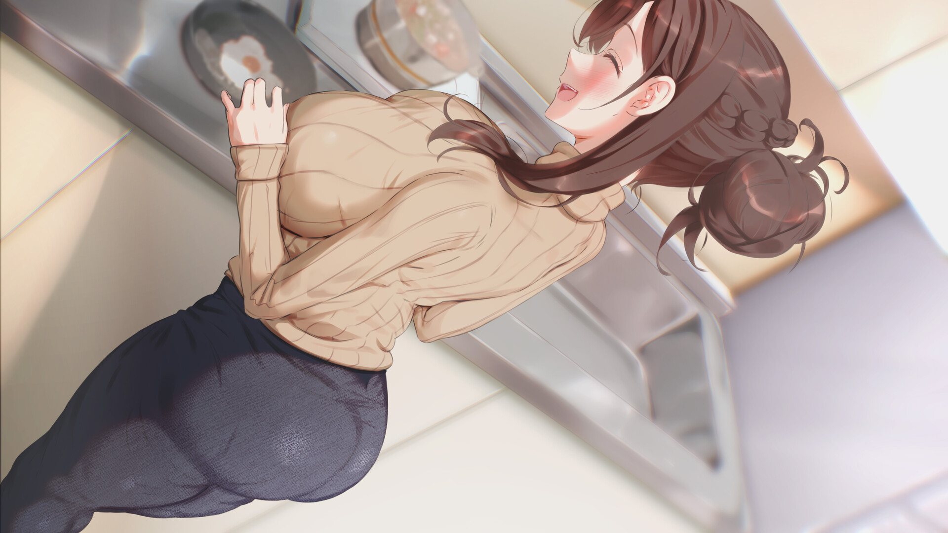 SLG/官中丨 妈妈为何这样 He Maid Her Fall v0.5.3 【20250519】 游戏截图 1