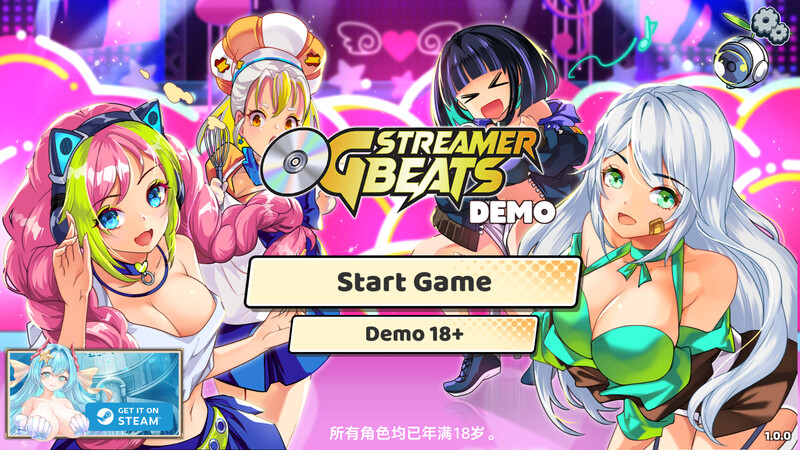 休闲ACT/节奏音浪/动态/官中丨OG 主播计划:节奏出道!(OG Streamer Beats)V1.0 Demo STEAM官中【20250710】 游戏截图 6