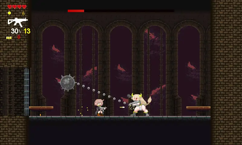 像素ACT/动态/拉大车丨驱魔人枪手 EXOrcist GUNNER V1.0.1 正式版 【20250730】 游戏截图 3