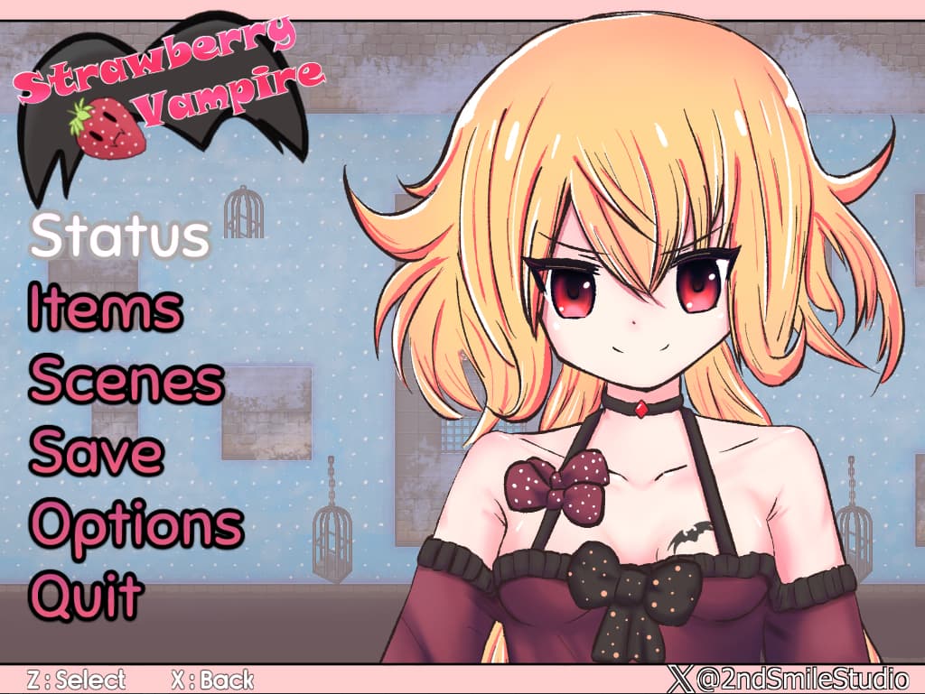 曰系RPG/汉化/百合丨草莓吸血鬼 Strawberry Vampire 1.0 --作弊码  506446【20250822】 游戏截图 3