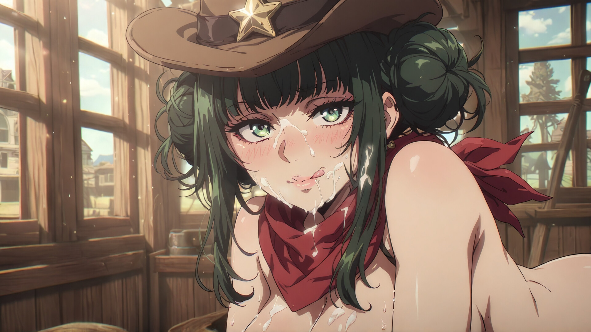又来!?警长的变态正义审讯(Again!? The Sheriff’s Kinky Justice)v1.03 精翻汉化 游戏截图 3