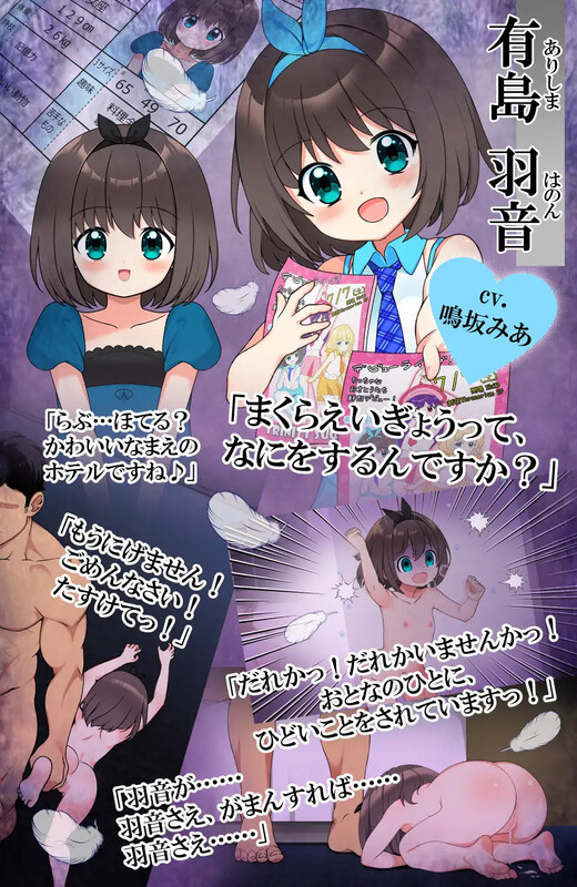 ADV/萝/汉化丨强行枕营业!娇小身躯惨遭出卖(むりヤリ枕営業! ちいさなカラダを売り飛ばされて)V1.0.1 内嵌AI汉化【20250906】 游戏截图 2