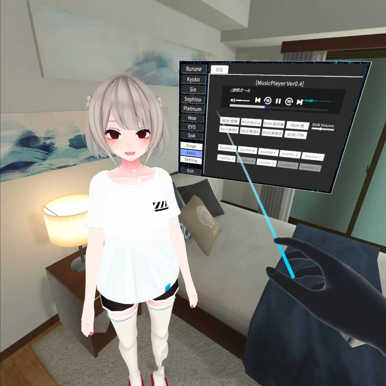 3D/汉化/双端丨娇喘连连高潮迭起VR!~我当然知道学长在盯着我的处女之身啦!~【20250911】 游戏截图 2