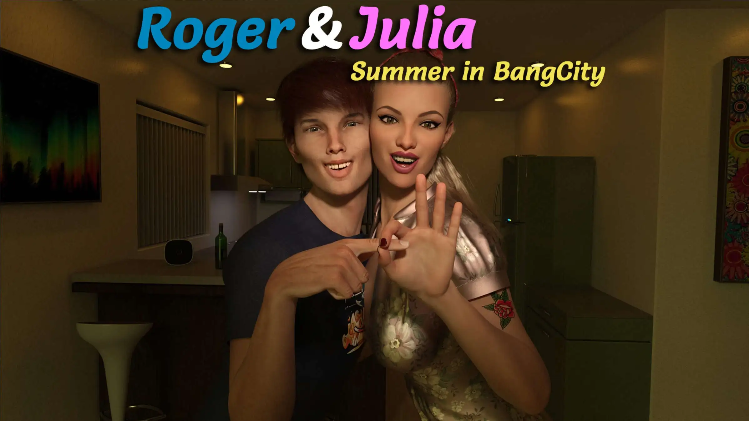 欧美SLG/汉化/动态/双端丨罗杰与茱莉亚-邦城之夏/Roger & Julia - Summer in BangCity v0.05 AI版【20251022】 游戏截图 5