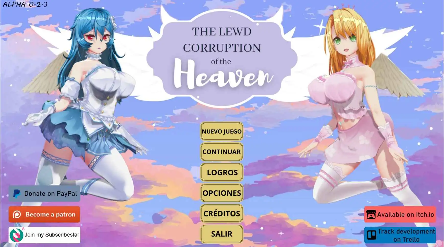 淫欲天堂:圣洁天使的堕落沉沦(The Lewd Corruption of the Heaven)v10.0.0 精翻汉化 游戏截图 1