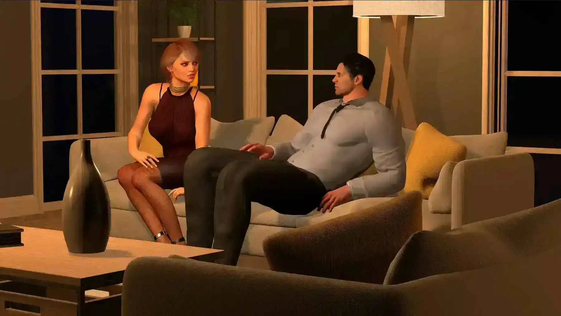 欧美SLG/汉化/动态/双端丨为她服务/In Her Service  v0.89 AI版【20251004】 游戏截图 3