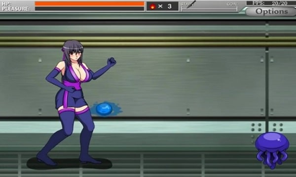经典ACT/动态丨忍者少女 - 性感横向卷轴动作游戏/SHINOBI GIRL -EROTIC SIDE SCROLLING ACTION v2.1.0 【20251005】 游戏截图 1