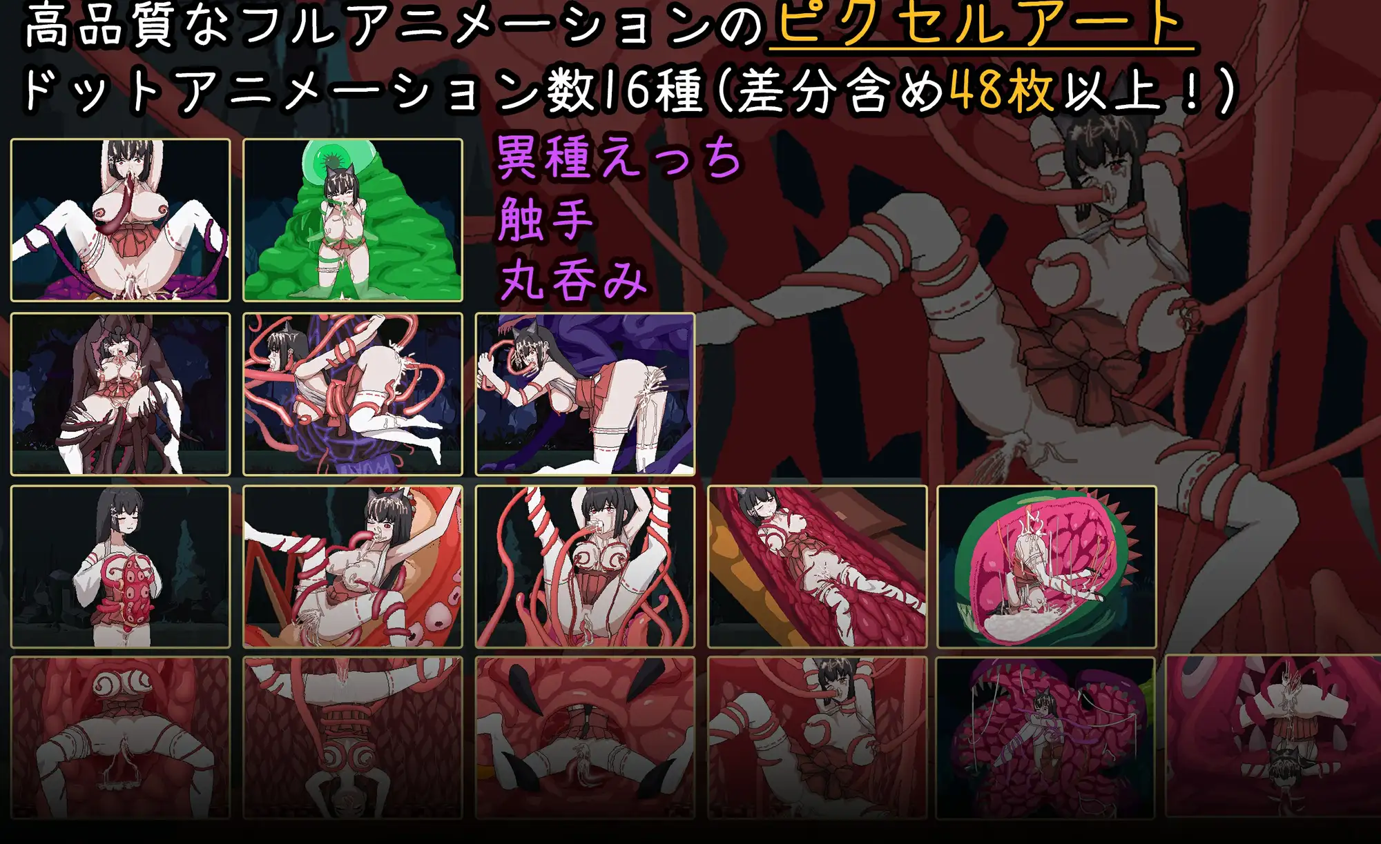 ACT/官中丨退魔巫女-異種淫獄 官方中文版 【20251014】 游戏截图 2